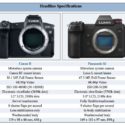 Panasonic Lumix DC-S1 vs Canon EOS R Specification And Size Comparison