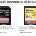 EU Deal Extended: Save On SanDisk Memory Cards At Amazon DE, UK And FR (more Items Available Now)