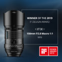 IRIX 150mm F/2.8 Macro Lens Gets An IF Design Award 2019