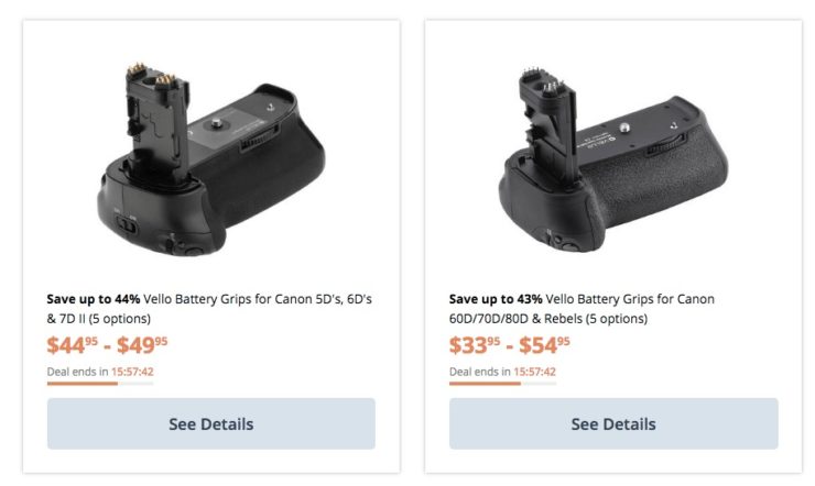 Vello Battery Grips
