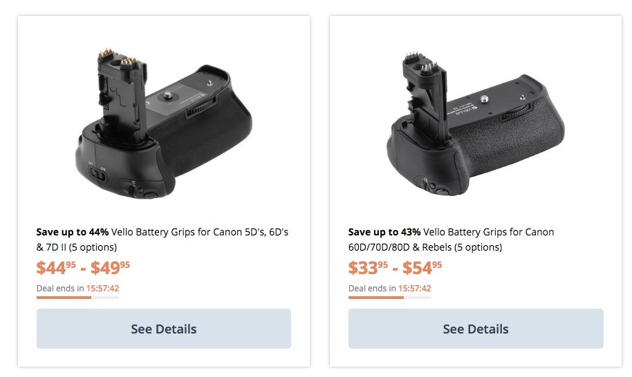 Vello Battery Grips