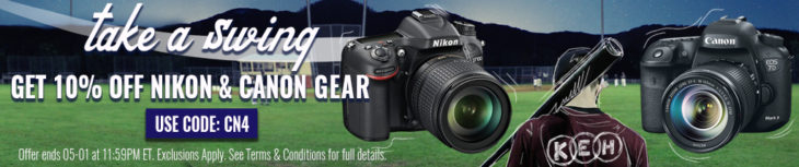 Save 10% On Used Canon And Nikon Gear At KEH