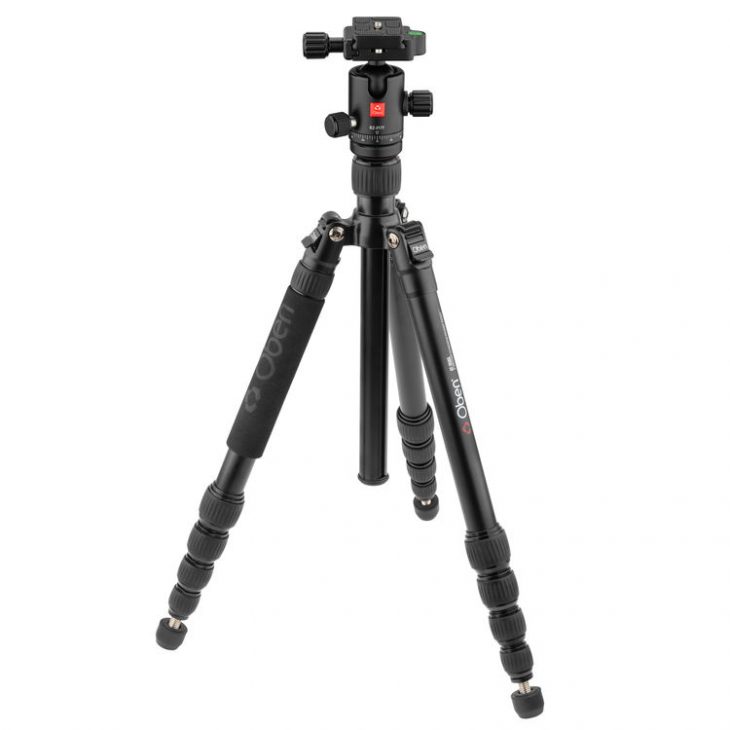 Deal: Oben AT-3565 Aluminum Tripod & Triple-Action Ball Head – $89.95 (reg. $129.95)