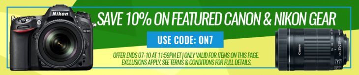 Save 10% On Selected Canon (and Nikon) Gear At KEH