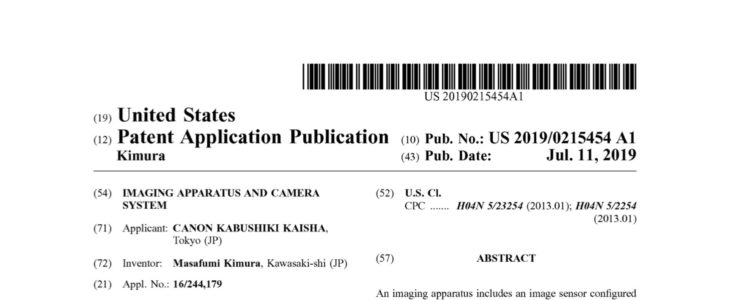 canon patent