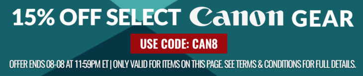 Save 15% On Used Canon Gear At KEH