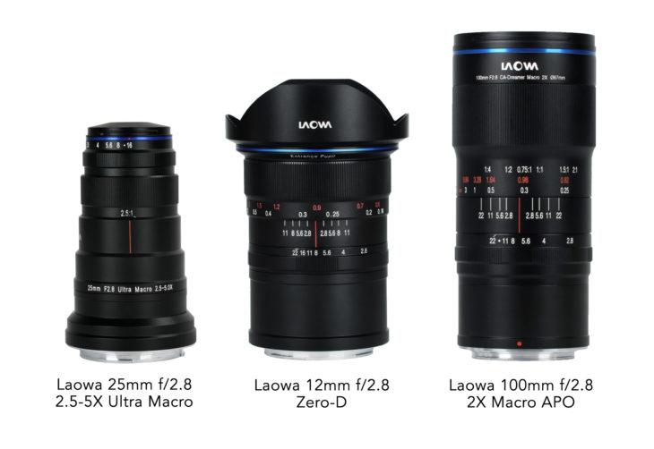 Venus Optics Adds RF Mount Versions To Three Popular Laowa Lenses