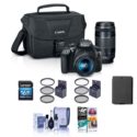Canon Rebel T6 Deal, Bundle With 18-55mm IS & 75-300mm III Lenses, Accessories – $399 (reg. $749)