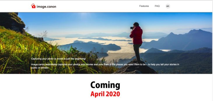 Canon Launches New Image.canon Cloud Platform To Connect Cameras With PCs, Phones, Web