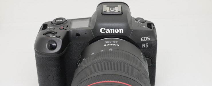 Canon EOS R5 zebra peaking