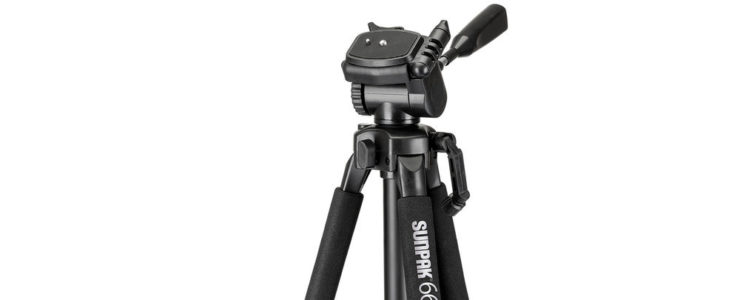 Sunpak 6630LX Medium-Duty Aluminum Tripod