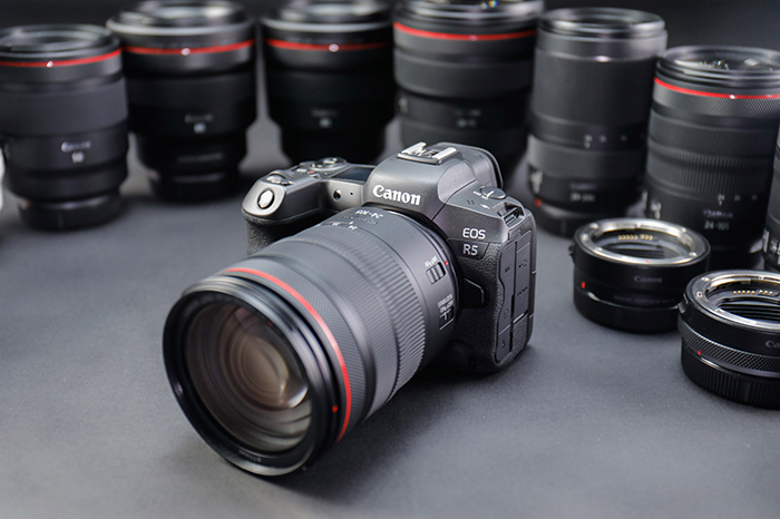 canon r5 ibis with ef lenses