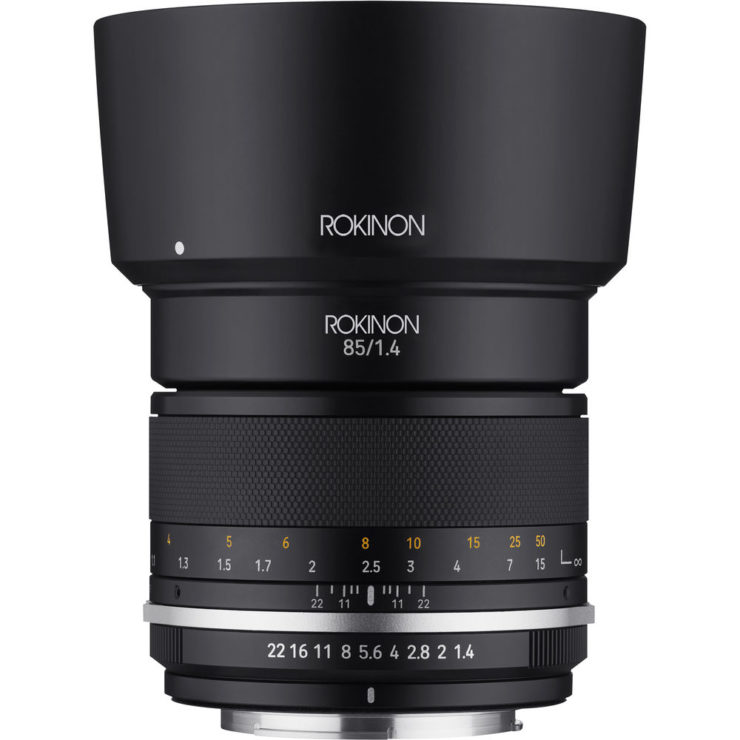 Rokinon 85mm F/1.4 Series II