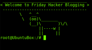 Friday Hacker Blogging