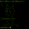 Friday Hacker Blogging: Get Doom Running On a Canon PIXMA Printer