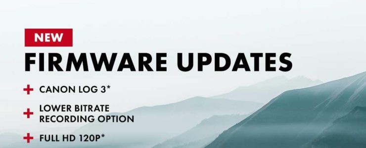 Canon Firmware Updates