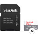 Deal: SanDisk 32GB Ultra UHS-I microSDHC &  Adapter (2-Pack) – $11.99 (reg. $17.99)