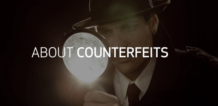 counterfeited products