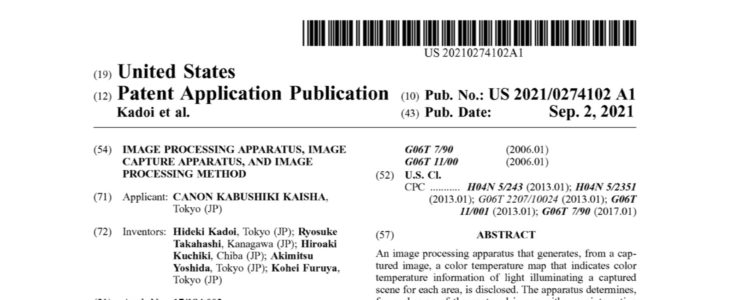 Canon Patent