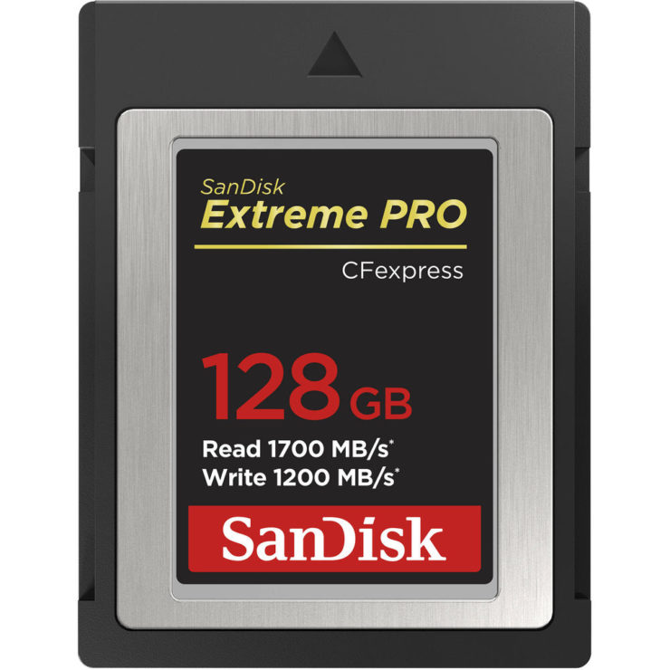 Only for today (11/19/2021) B&H Photo has a a solid $100 discount on the SanDisk 128GB Extreme PRO CFexpress Card Type B