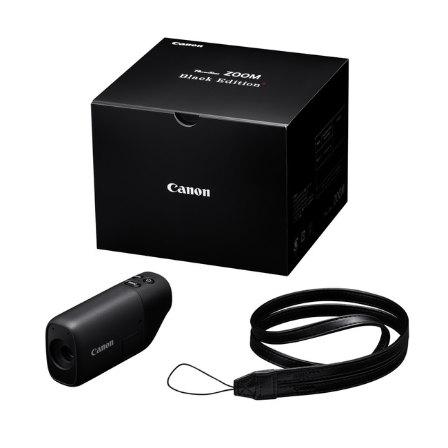 Canon Announces A Black Color Version Of The PowerShot Zoom