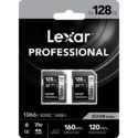 Save On Lexar Professional 1066x SDXC Memory Cards (2 options, today only)