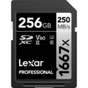 Today Only: Lexar 256GB 1667x UHS-II SDXC Memory Card (2-Pack) – $117.99 (reg. $194.99)