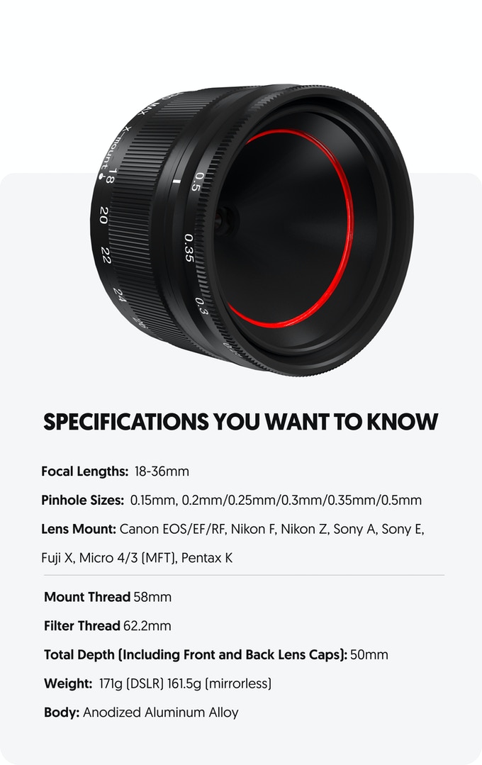 Pinhole Pro Max