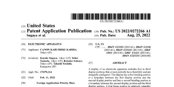 Canon Patent