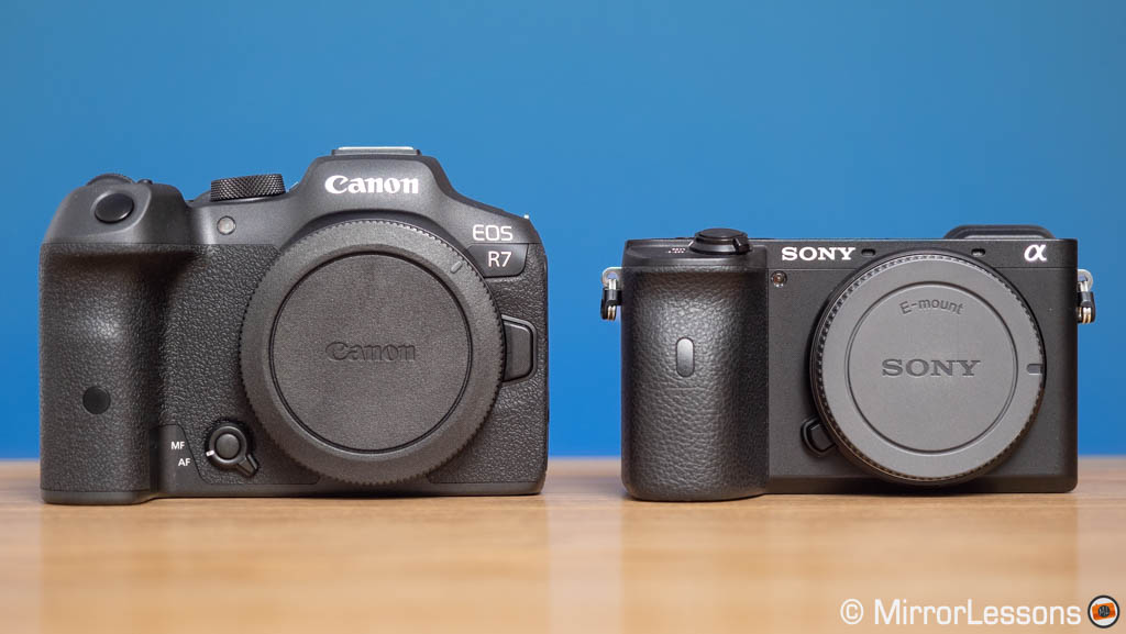 Canon EOS R7 vs Sony a6600