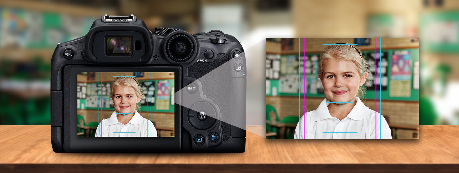 Canon cropping guide