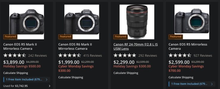 canon deals